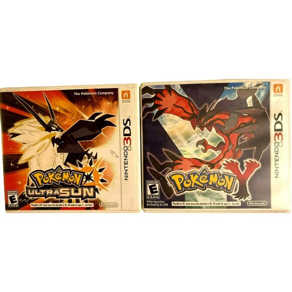 Vintage Nintendo 3DS Pokémon Sun Pikachu Super Mario Zelda 9 CASES ONLY NO GAMES - Picture 2 of 7